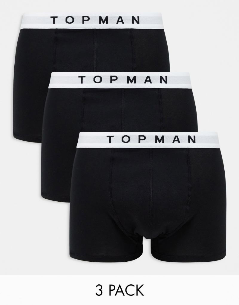 Мужские Боксеры Topman 3-Pack TOPMAN