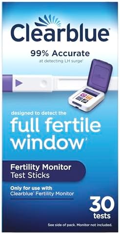 Тест на определение овуляции Clearblue Fertility Monitor Test Sticks, 30 штук Clearblue