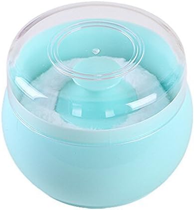 Topwon Baby Powder Puff Kit for Body Powder Container Dusting Powder Case for Baby&Mom Topwon