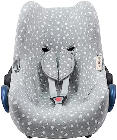 JYOKO Kids Cover Liner Compatible with Maxi COSI Cabriofix, City, Streety Fix (Flúor Heart) Jyoko