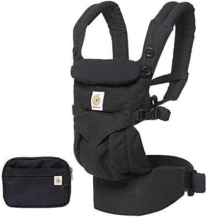 Ergobaby Omni 360 All-Position Baby Carrier for Newborn to Toddler with Lumbar Support & Cool Air Mesh (7-45 Lb), Classic Weave Ergobaby