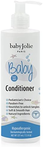 Baby Jolie Baby Hair Conditioner - Shea Butter Kids Conditioner, 7.5oz (221ml) Baby Jolie