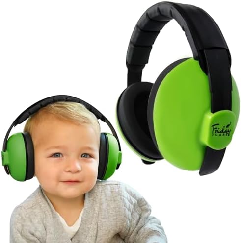 Baby Headphones - Baby Ear Protection | Baby Noise Cancelling Headphones for Ages 0-24 Months Friday 7Care