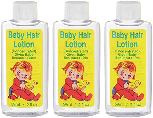 Clubman Gentle Baby Hair Lotion (Concentrated) for Baby's Fine Hair, 2 oz x 3 packs Clubman