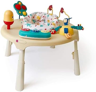 Oribel PortaPlay Baby Activity Center: Development Focused Toys. Foldable, Portable, and Transforms to a Play Table, Unisex (Monsterland Adventures) ORIBEL