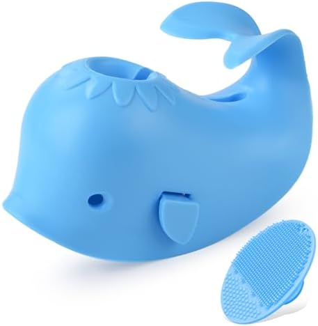 Bath Faucet Cover for Kids，Bath Spout Cover for Baby are Suitable for Most Bathtub Faucet,Spout Cover Bathroom Tub Adds Fun to Your Baby in The Shower.(Blue) YOSEGOOTER