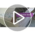 Промокательные подстилки Hygge Sheets® для детей, радуга, многоразовые, нескользящие, 100% водонепроницаемые Hygge Supplies