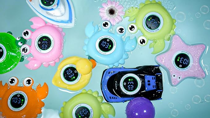 Baby Bath Thermometer,Bath Thermometer Baby Safety, Water Thermometer Temperature Toy,Baby Essentials Must Haves Newborn Stuff,Bath Temp Thermometer,Dream Baby Room doli Yearning Infant Thermometer Goyowat