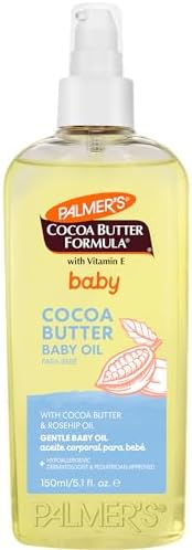 Масло для детей Palmer's Baby Oil, Формула какао-масла, 5.1 fl oz Palmer's