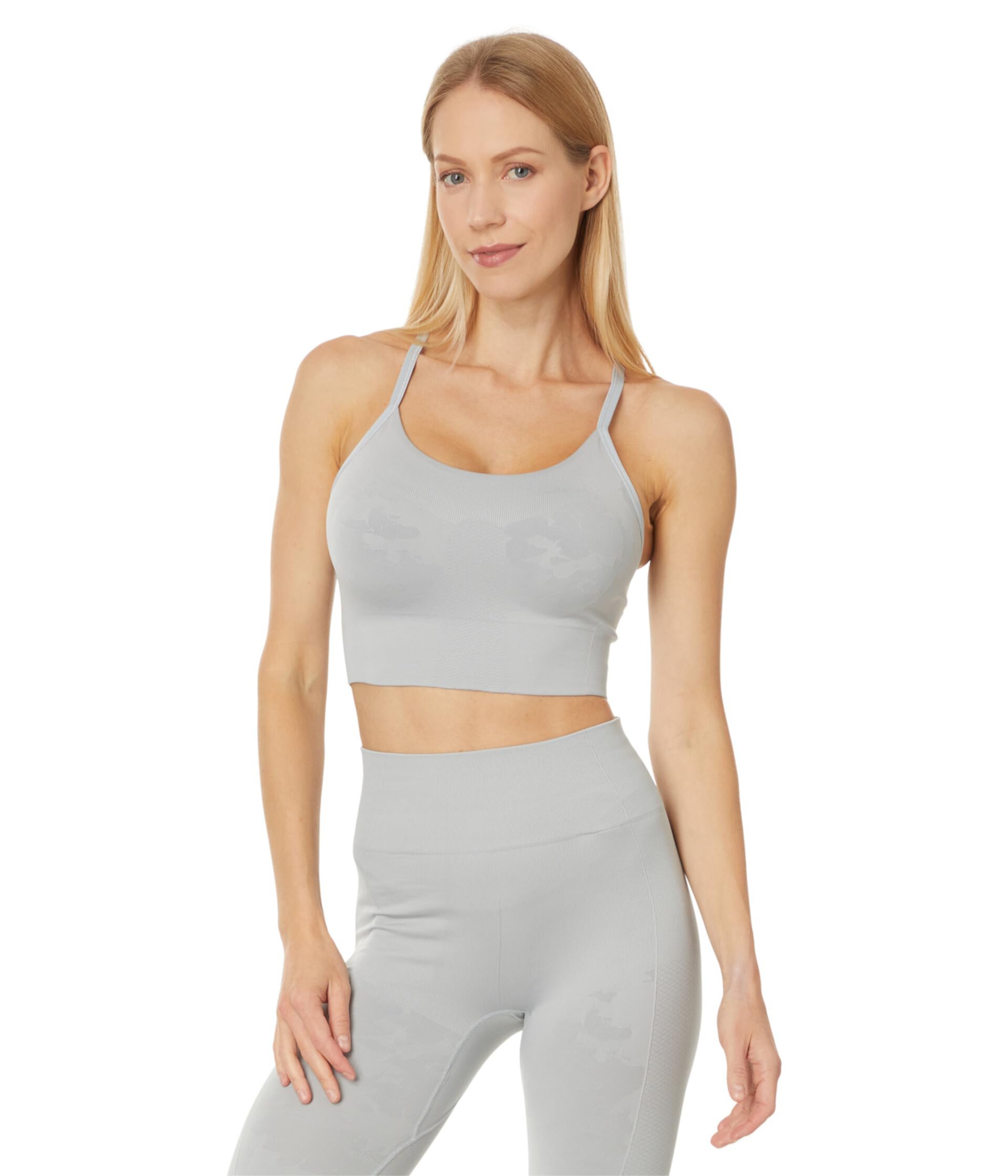 Бюстгальтер для йоги adidas by Stella McCartney TrueStrength Seamless IW6361 из 90% переработанного полиэстера Adidas