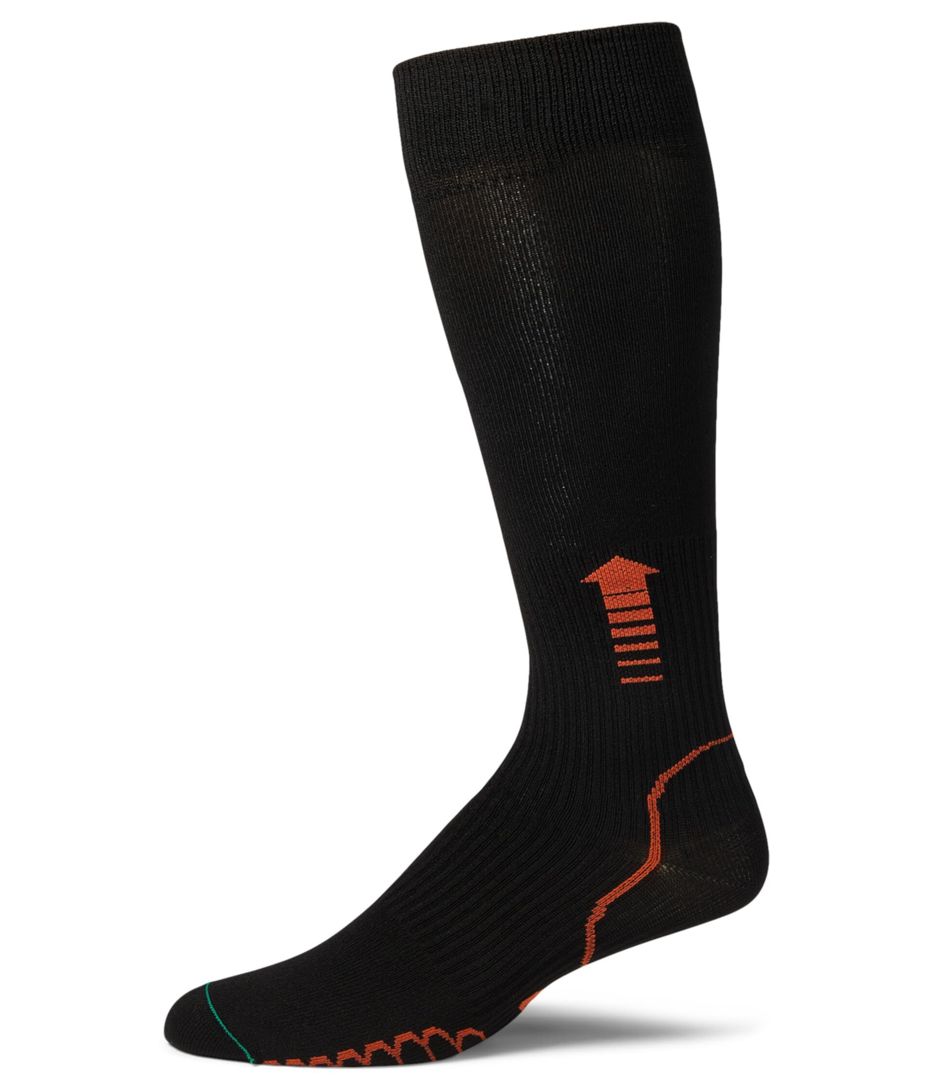 Унисекс Носки Eurosock Sport Recovery Graduated Compression Over the Calf Silver Eurosock