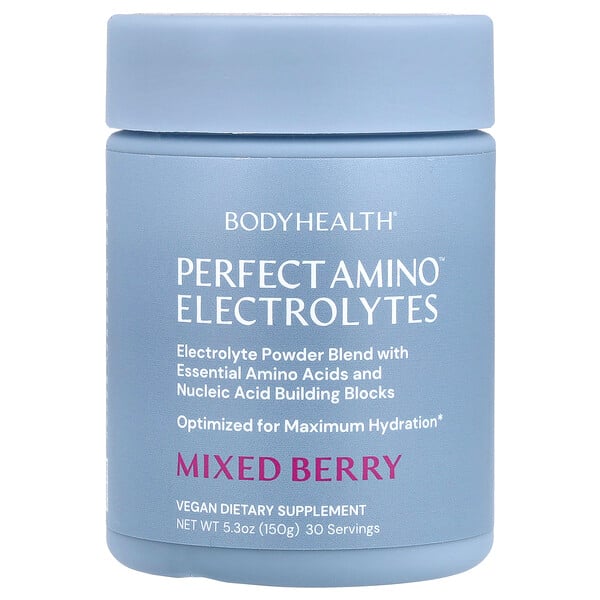 Perfect Amino™ Electrolytes, Mixed Berry , 5.3 oz (Унции) (150 g) BodyHealth