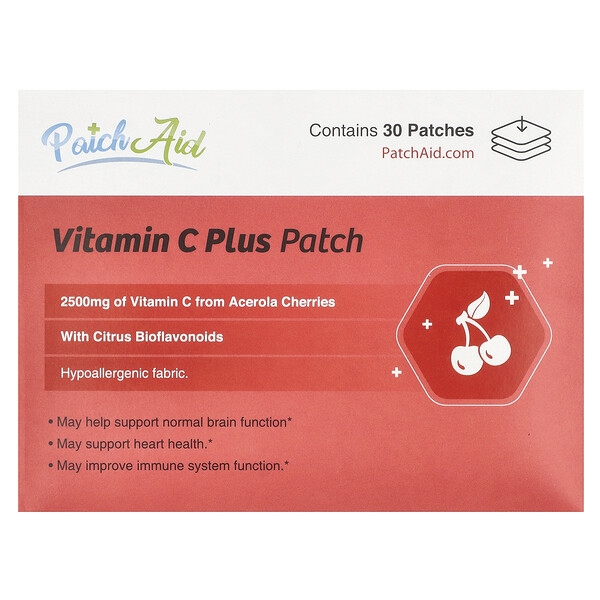 Vitamin C Plus Patch, 30 Patches PatchAid