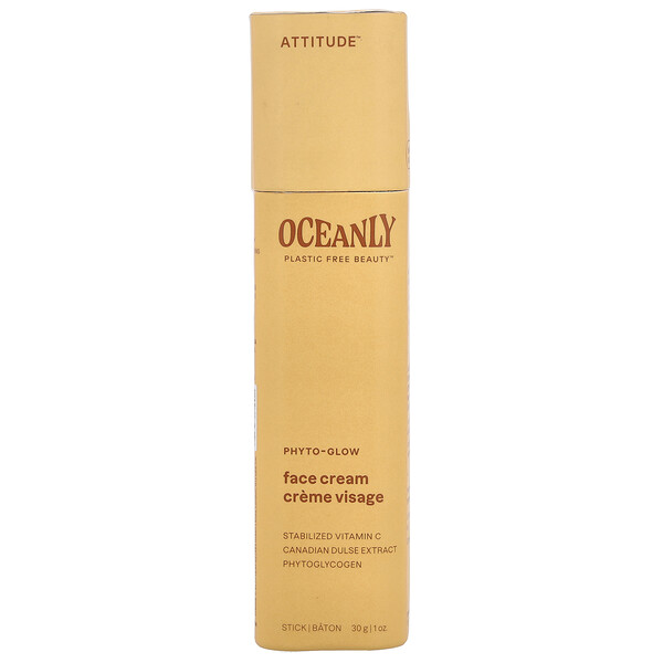 Oceanly™, Phyto-Glow Face Cream, 1 oz (30 g) ATTITUDE