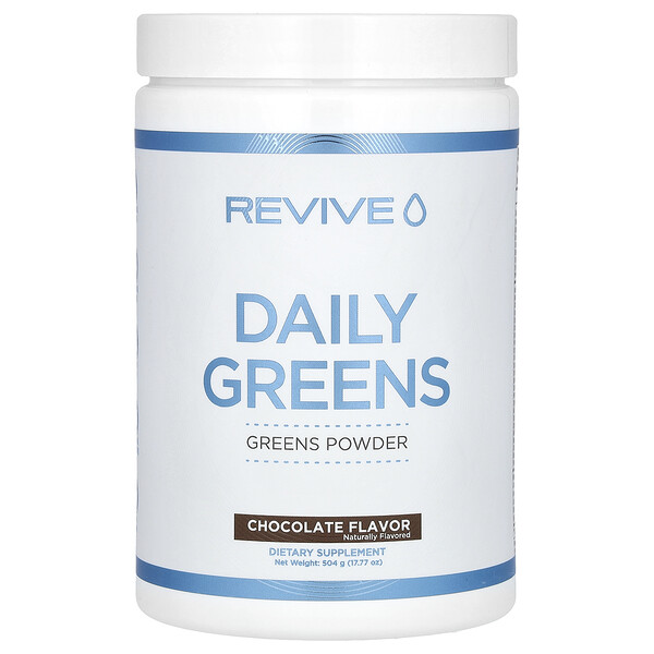 Daily Greens, Chocolate, 17.77 oz (Унции) (504 g) RéVive