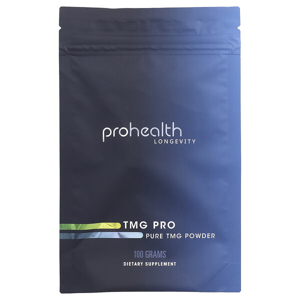 TMG Pro, Pure TMG Powder (Порошок), 100 g ProHealth Longevity