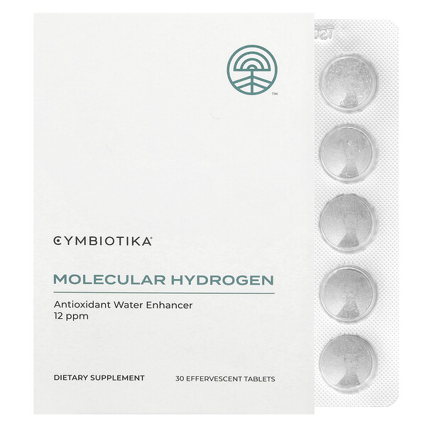 Molecular Hydrogen, 30 Effervescent Tablets (Шипучие таблетки) Cymbiotika