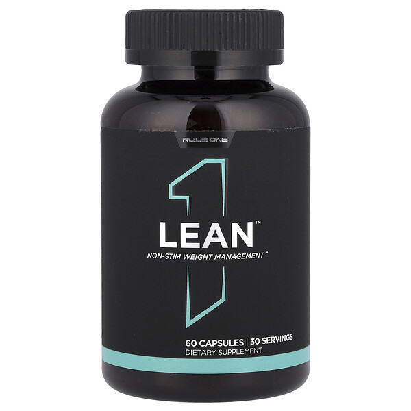 Lean™, Non-Stim Weight Management, 60 Capsules (Капсулы) Rule One Proteins