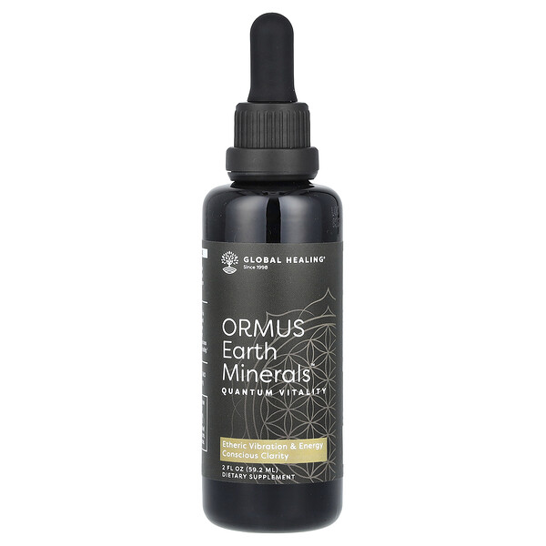 ORMUS Earth Minerals, 2 fl oz (Жидкие унции) (59.2 ml) Global Healing