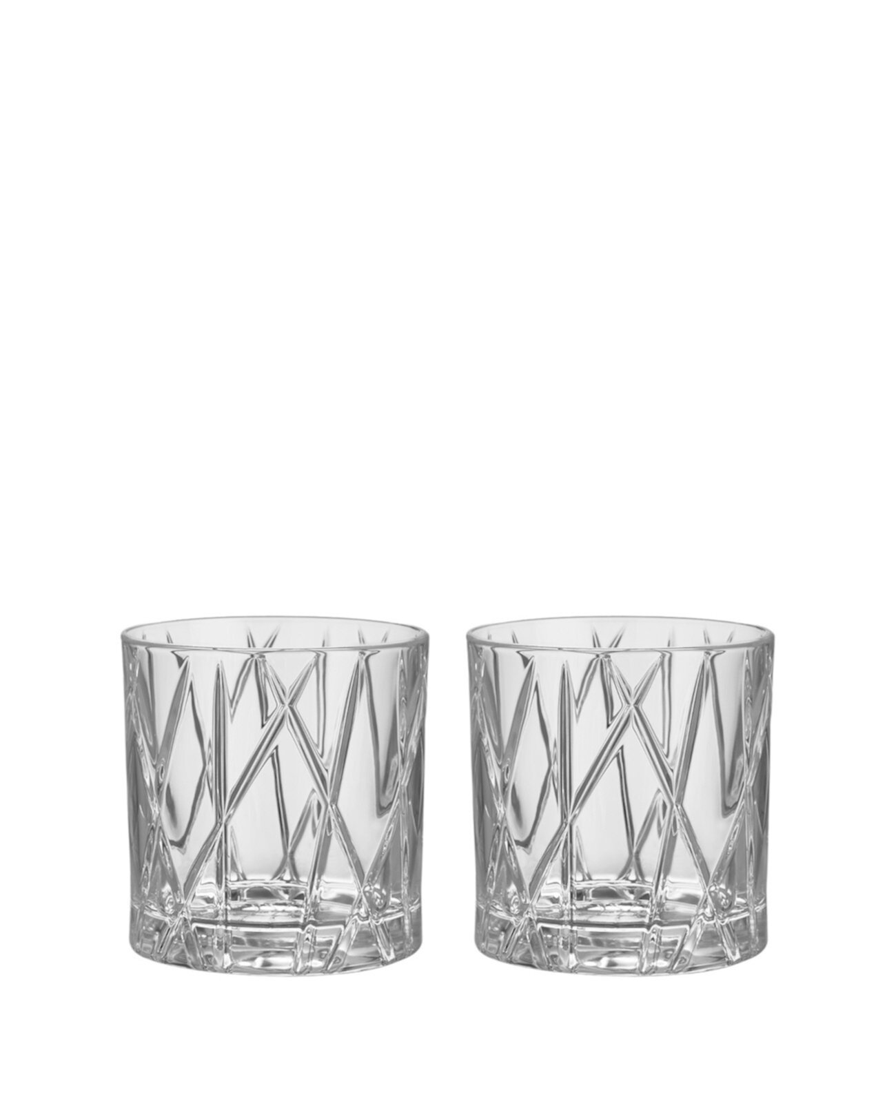 City Old Fashioned  Barware Set of 2 Orrefors