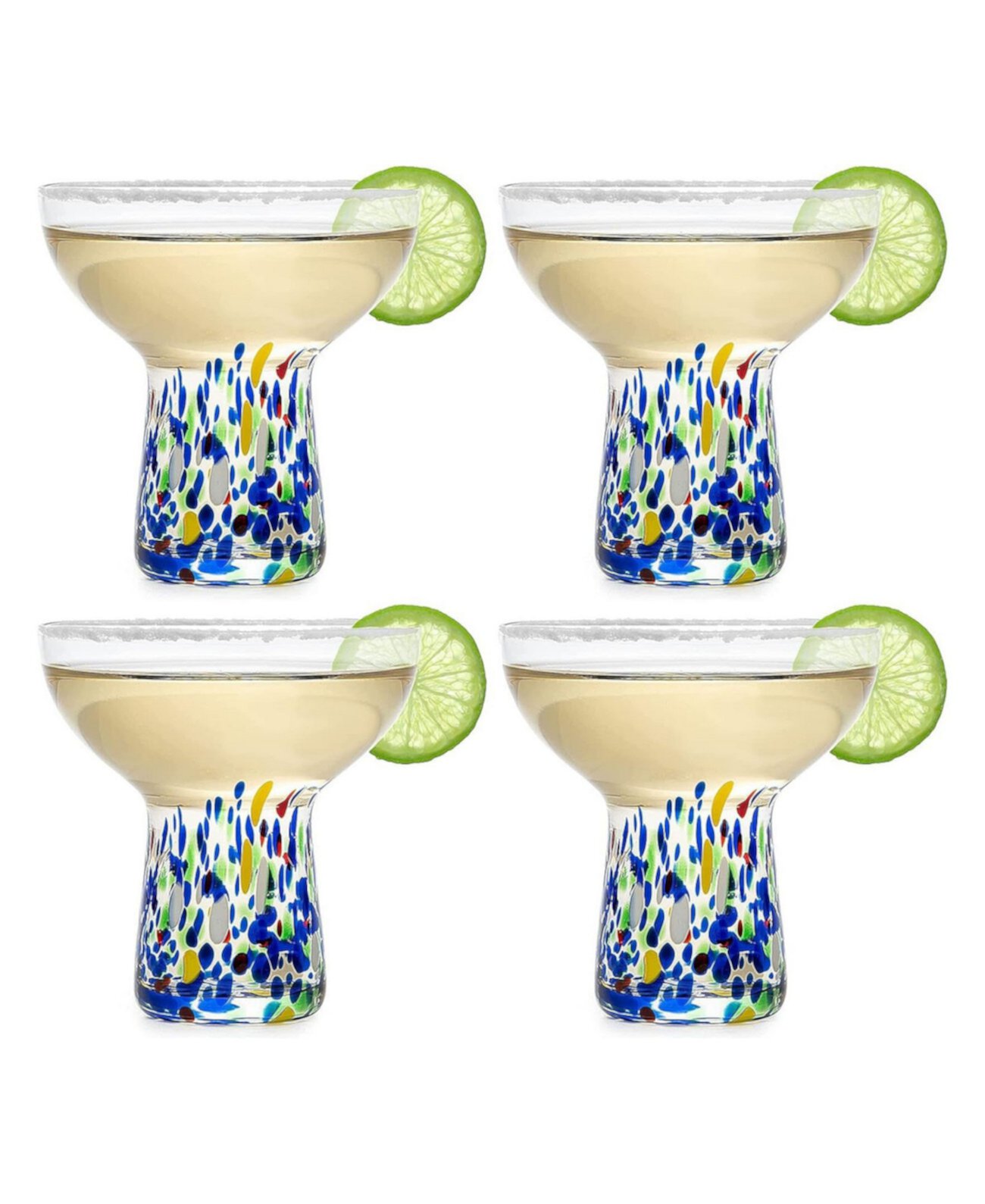 Stemless Margarita Glasses Set of 4 The Wine Savant