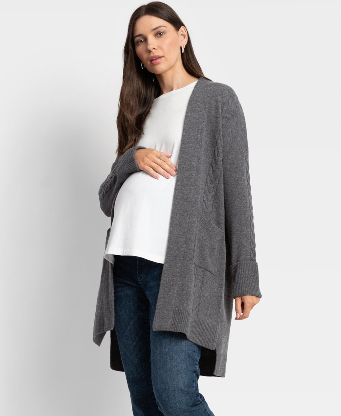 Women's Merino Maternity Cardigan Seraphine