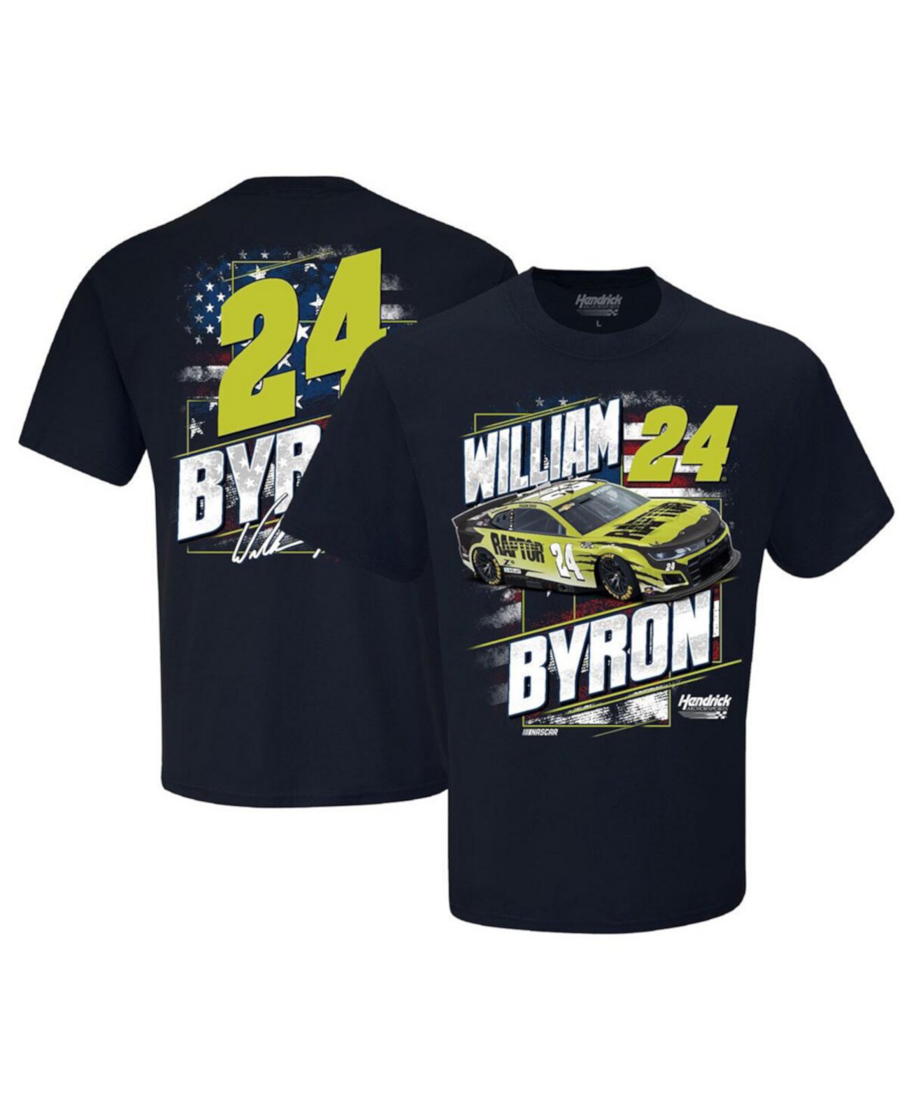 Мужская Джерси Hendrick Motorsports Team Collection William Byron Raptor Hendrick Motorsports Team Collection