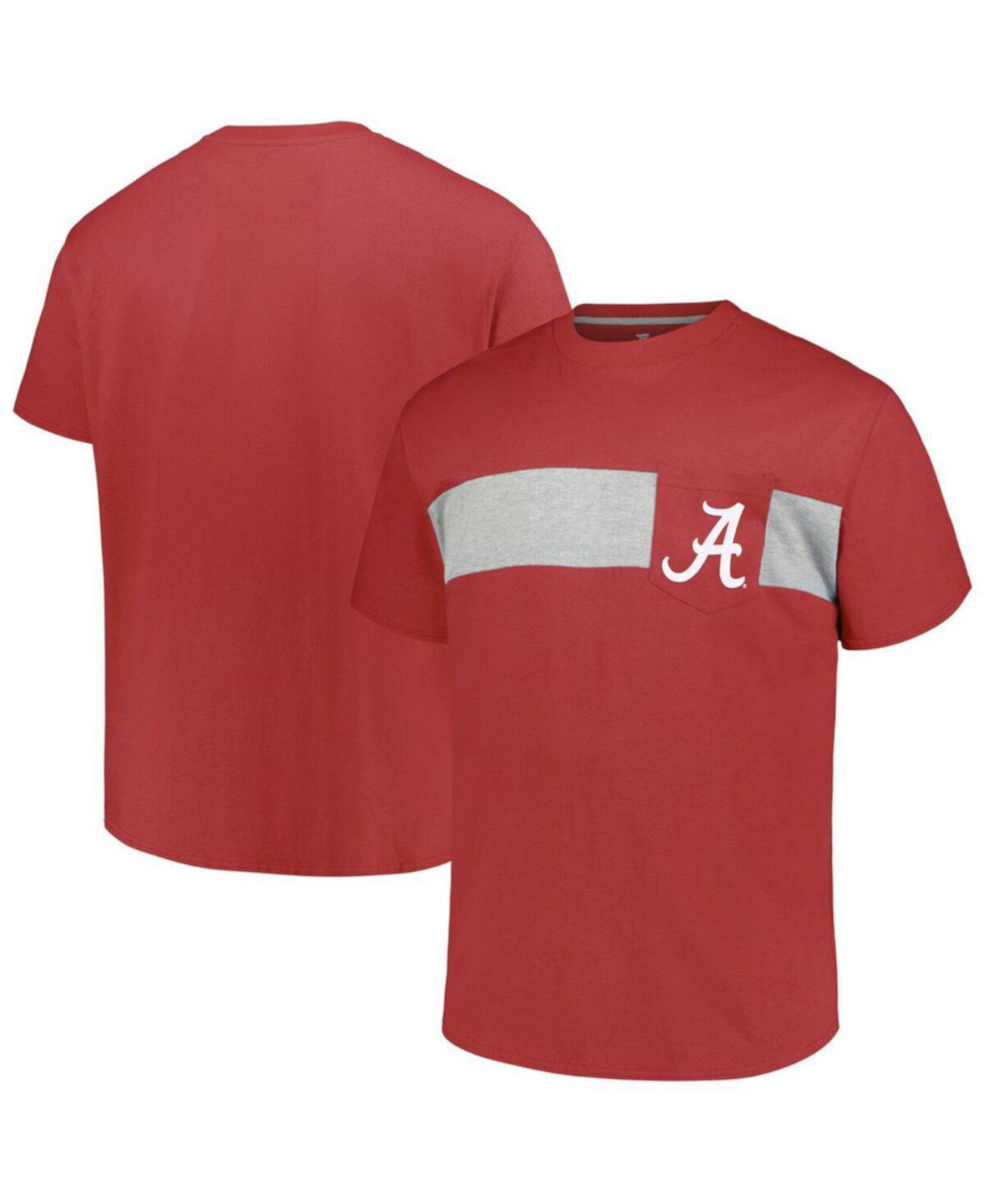 Мужская Джерси Profile Alabama Crimson Tide Color Stripe Profile