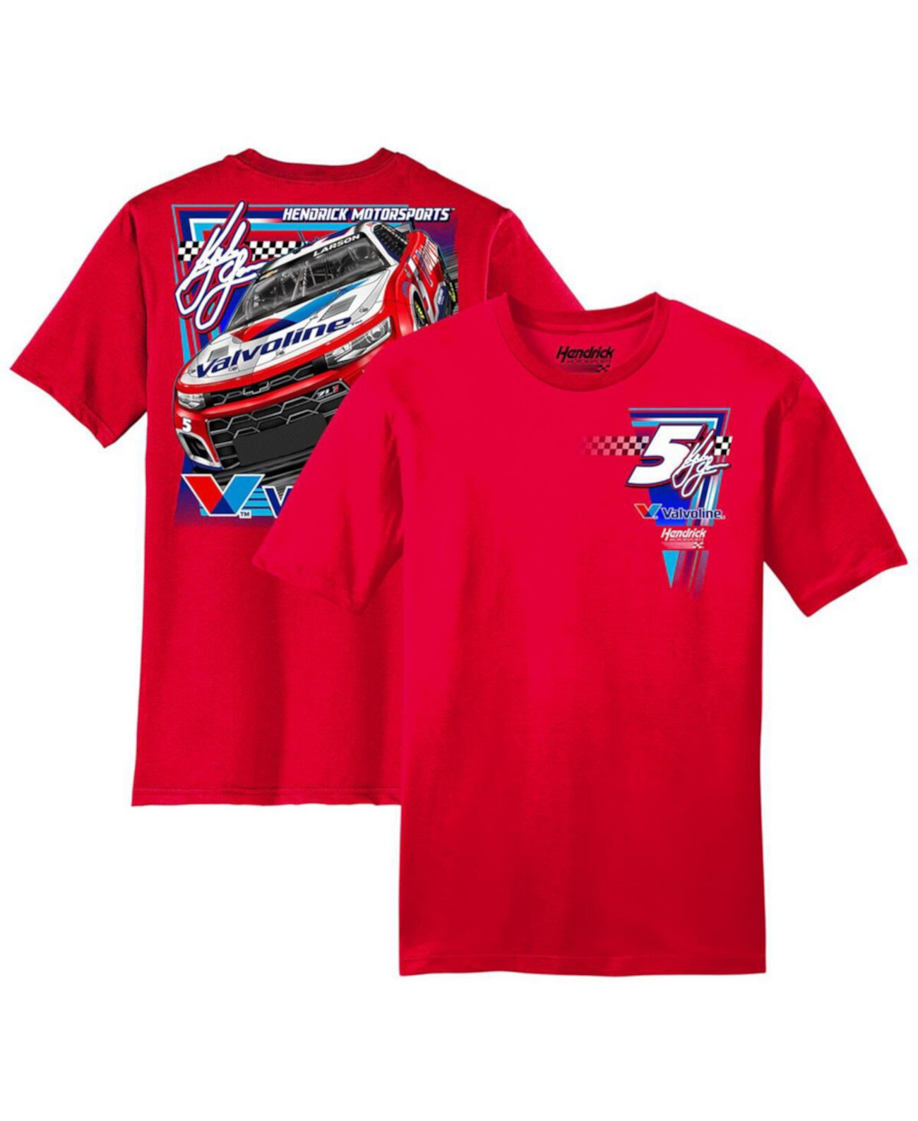 Мужская Джерси Hendrick Motorsports Team Collection Kyle Larson Valvoline Hendrick Motorsports Team Collection