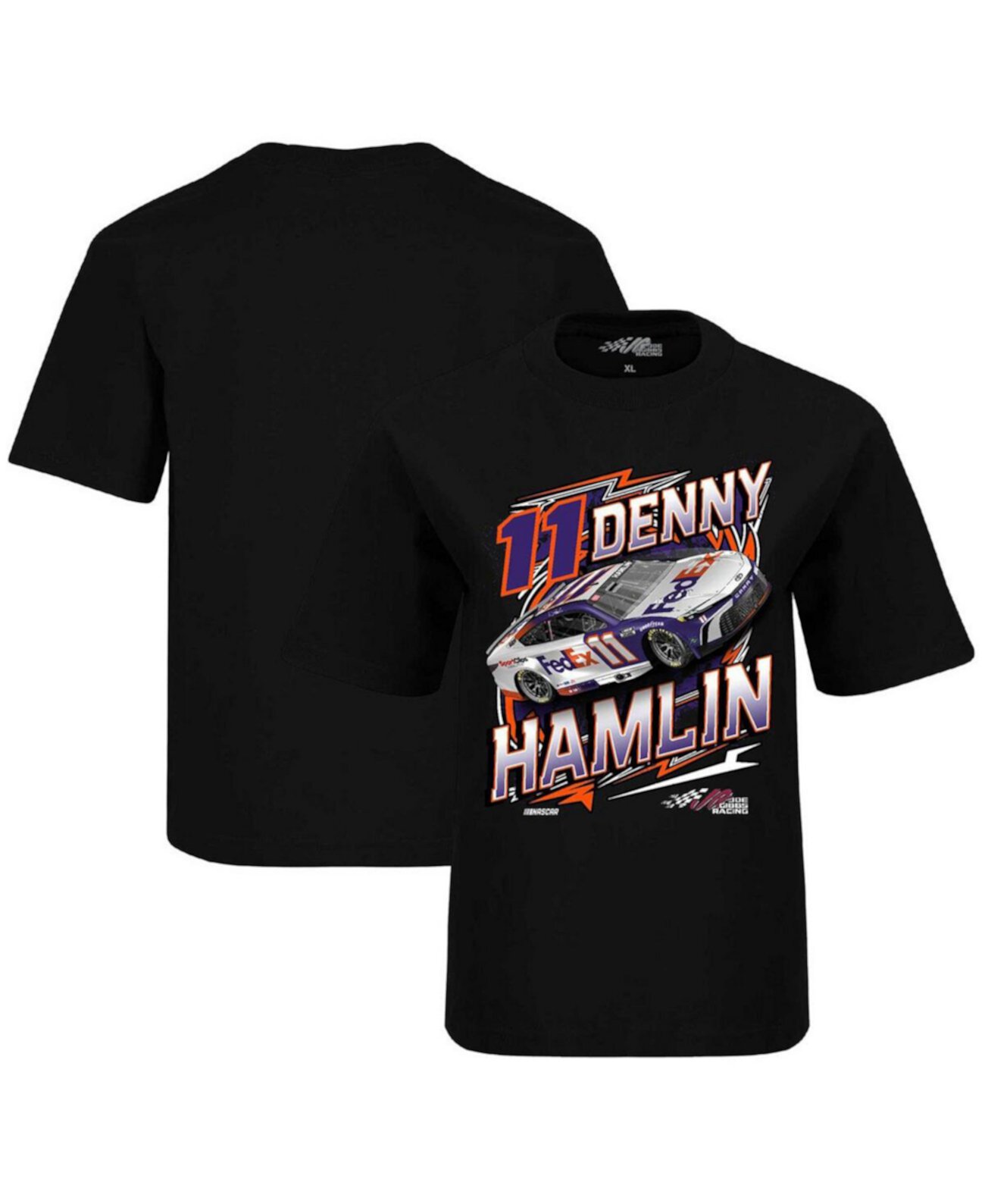 Детская Футболка Joe Gibbs Racing Team Denny Hamlin Backstretch Joe Gibbs Racing Team Collection