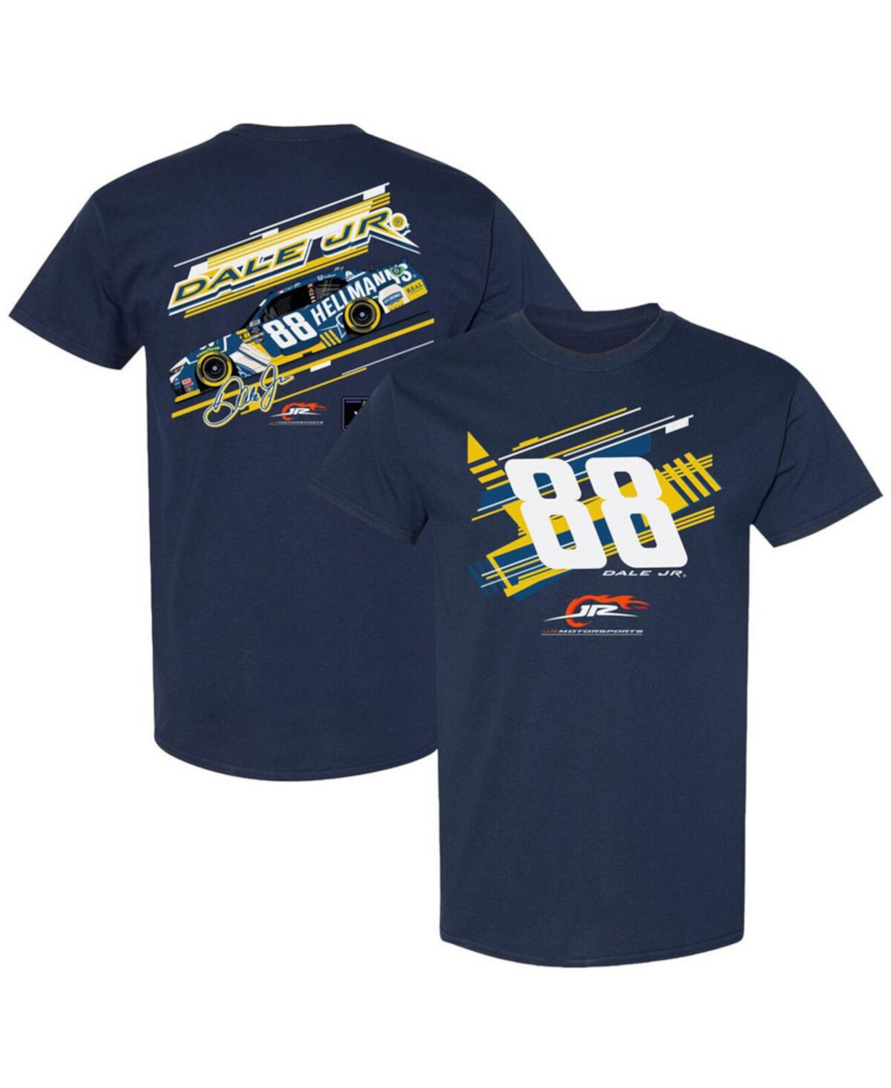 Мужская Джерси JR Motorsports Official Team Apparel Dale Earnhardt Jr. Hellman's Bristol Scheme JR Motorsports Official Team Apparel