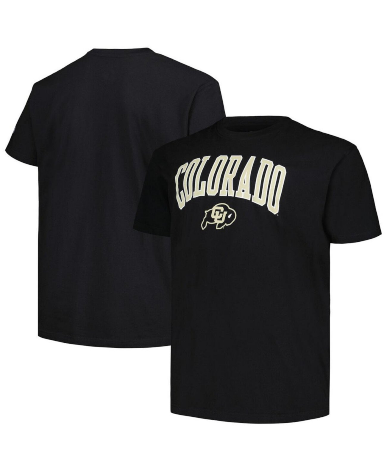 Мужская Джерси Profile Black Colorado Buffaloes Big Tall Arch Over Logo Profile