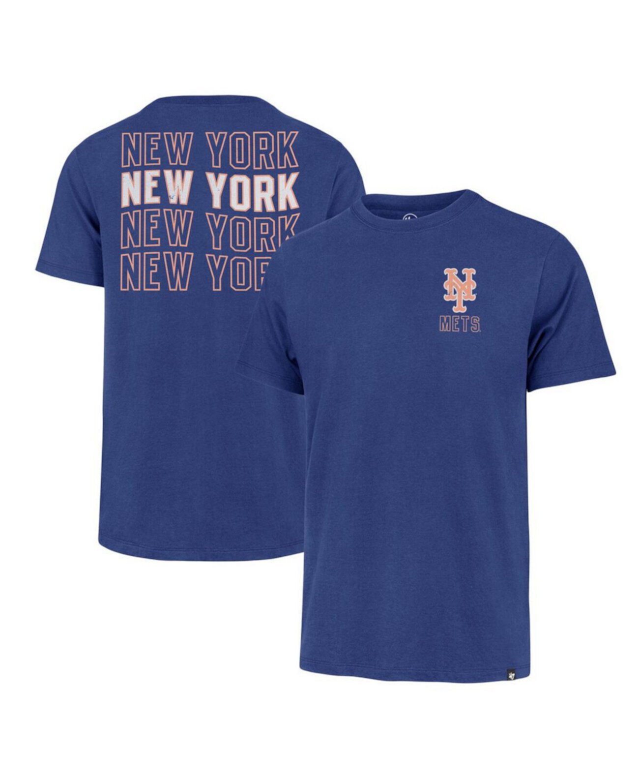 Мужская Джерси '47 Brand Royal New York Mets Hang Back Franklin '47 Brand