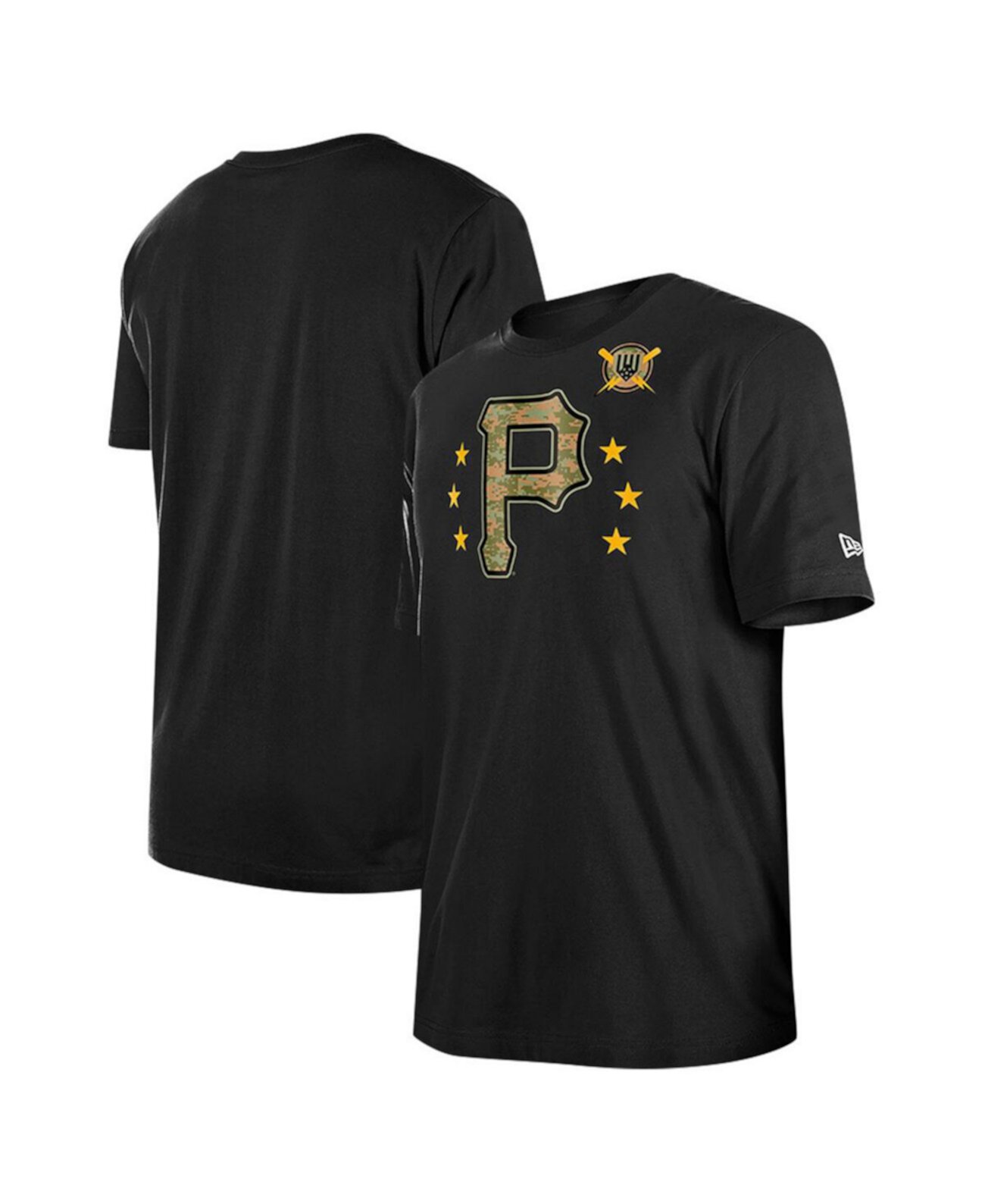 Мужская Джерси New Era Pittsburgh Pirates 2024 Армейский День New Era