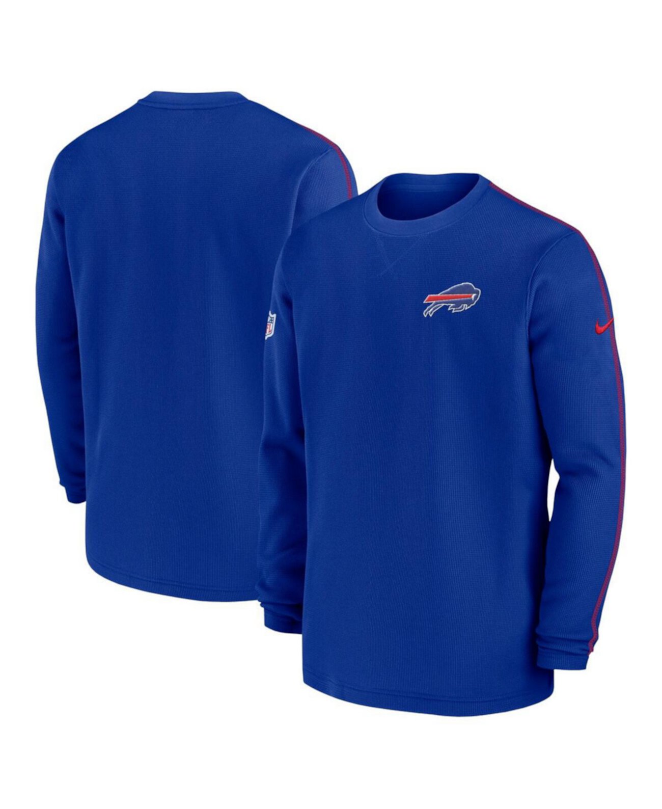 Мужское Джерси Nike Buffalo Bills 2024 Sideline Coaches с Длинным Рукавом Nike