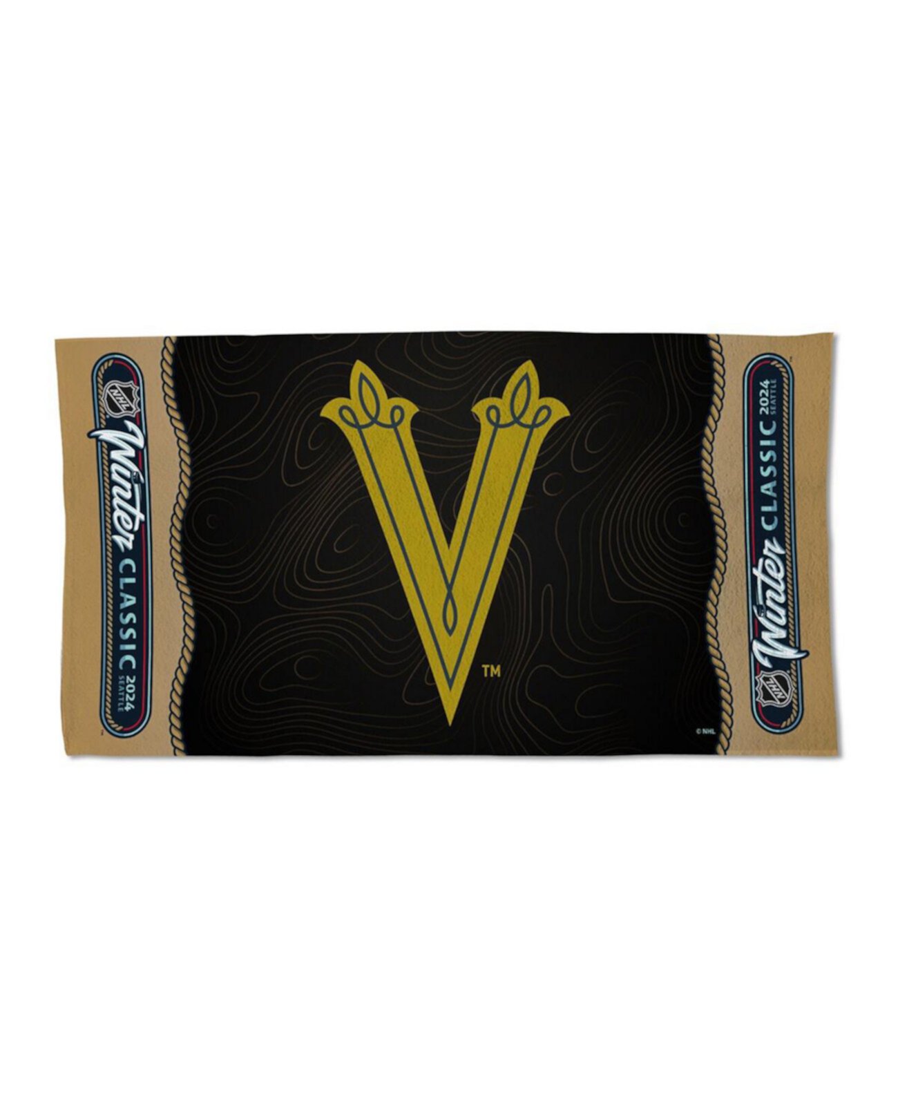 Vegas Golden Knights 2024 NHL Winter Classic Locker Room 22" x 42" Two-Sided Towel Wincraft