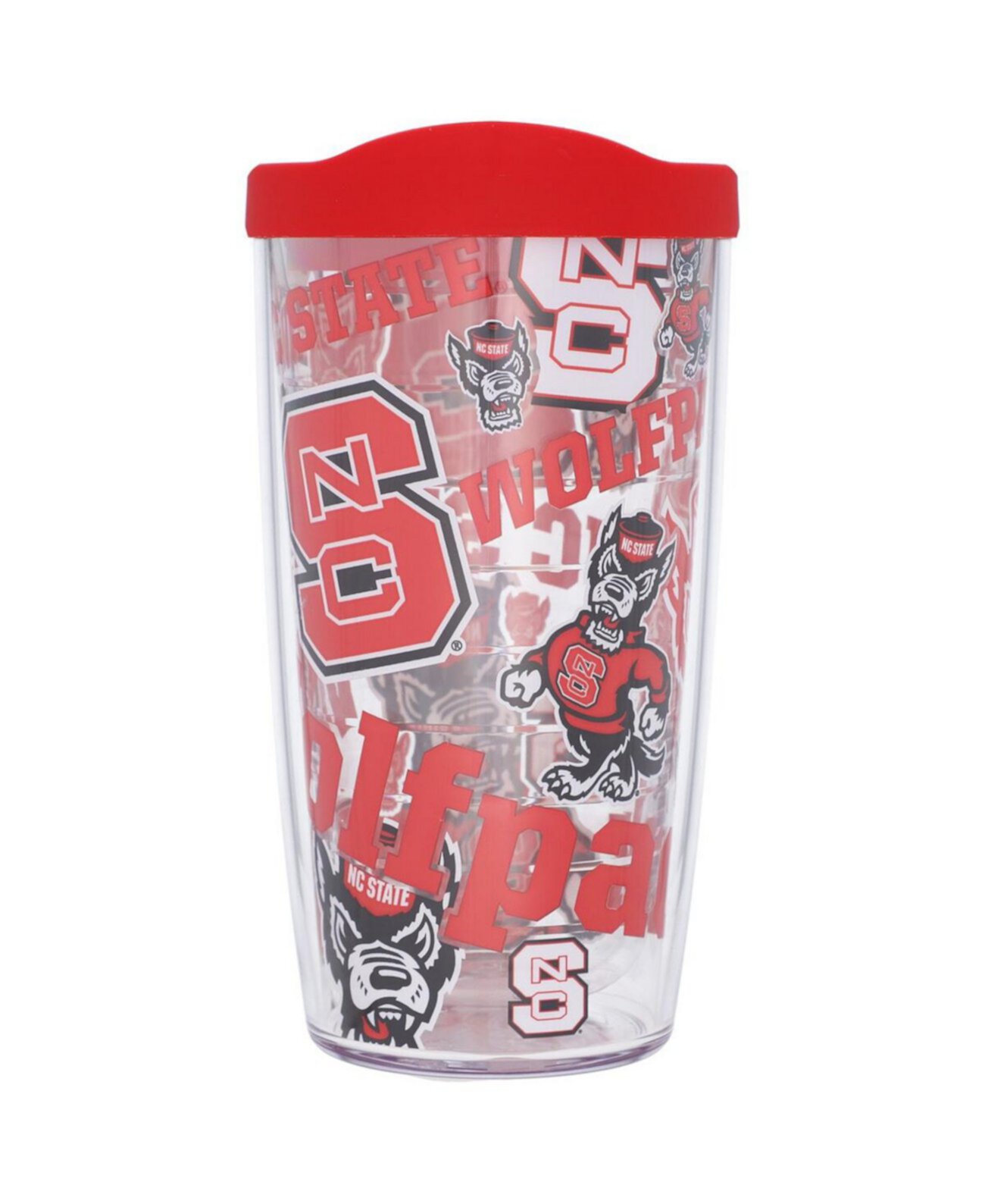 NC State Wolfpack 16oz. Allover Classic Tumbler Tervis