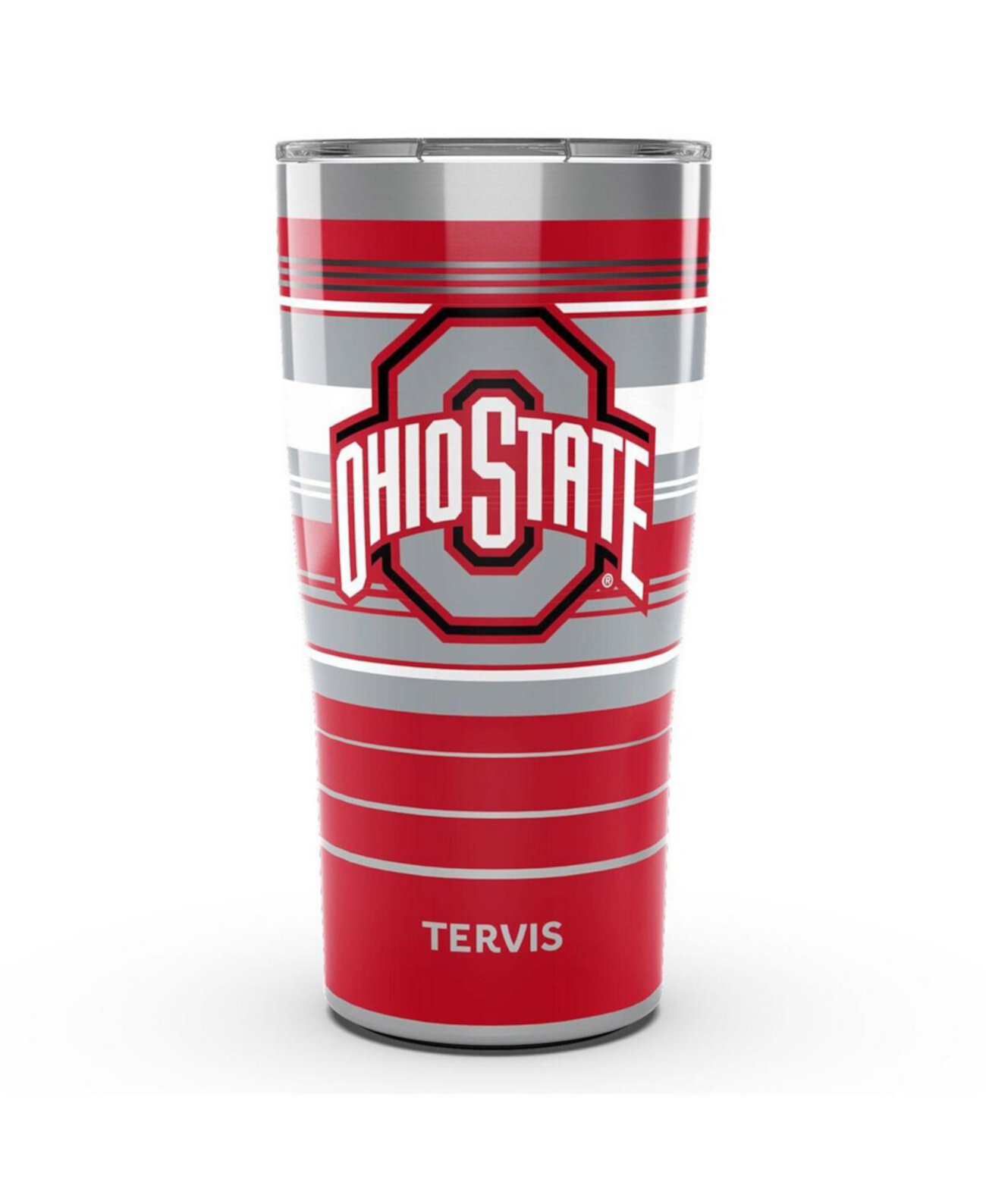 Ohio State Buckeyes 20oz. Hype Stripe Stainless Steel Tumbler Tervis