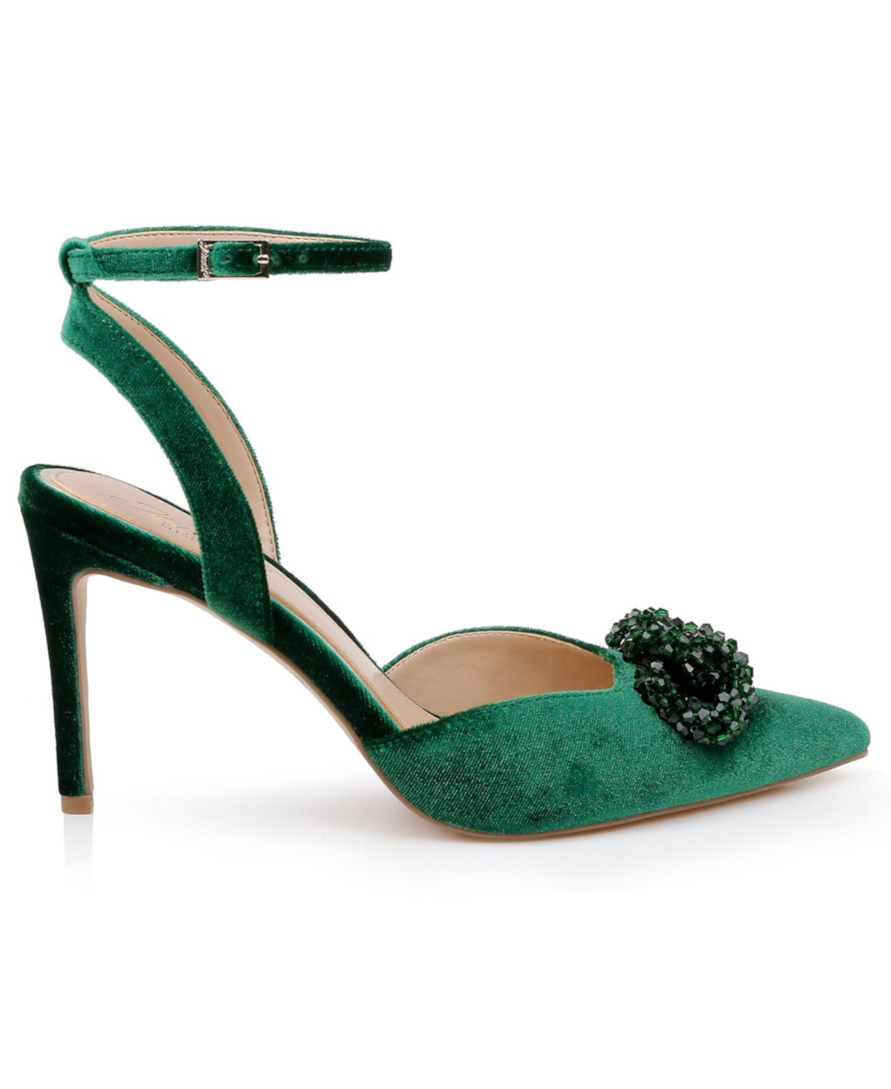 Женские туфли Pumps Tailynn с украшением и каблуком 8 см Jewel Badgley Mischka