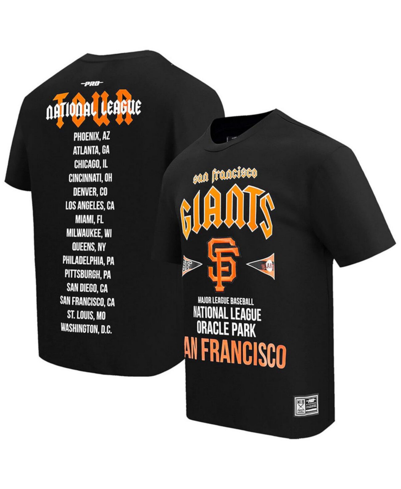 Мужская Джерси Pro Standard Oversized City Tour San Francisco Giants Pro Standard