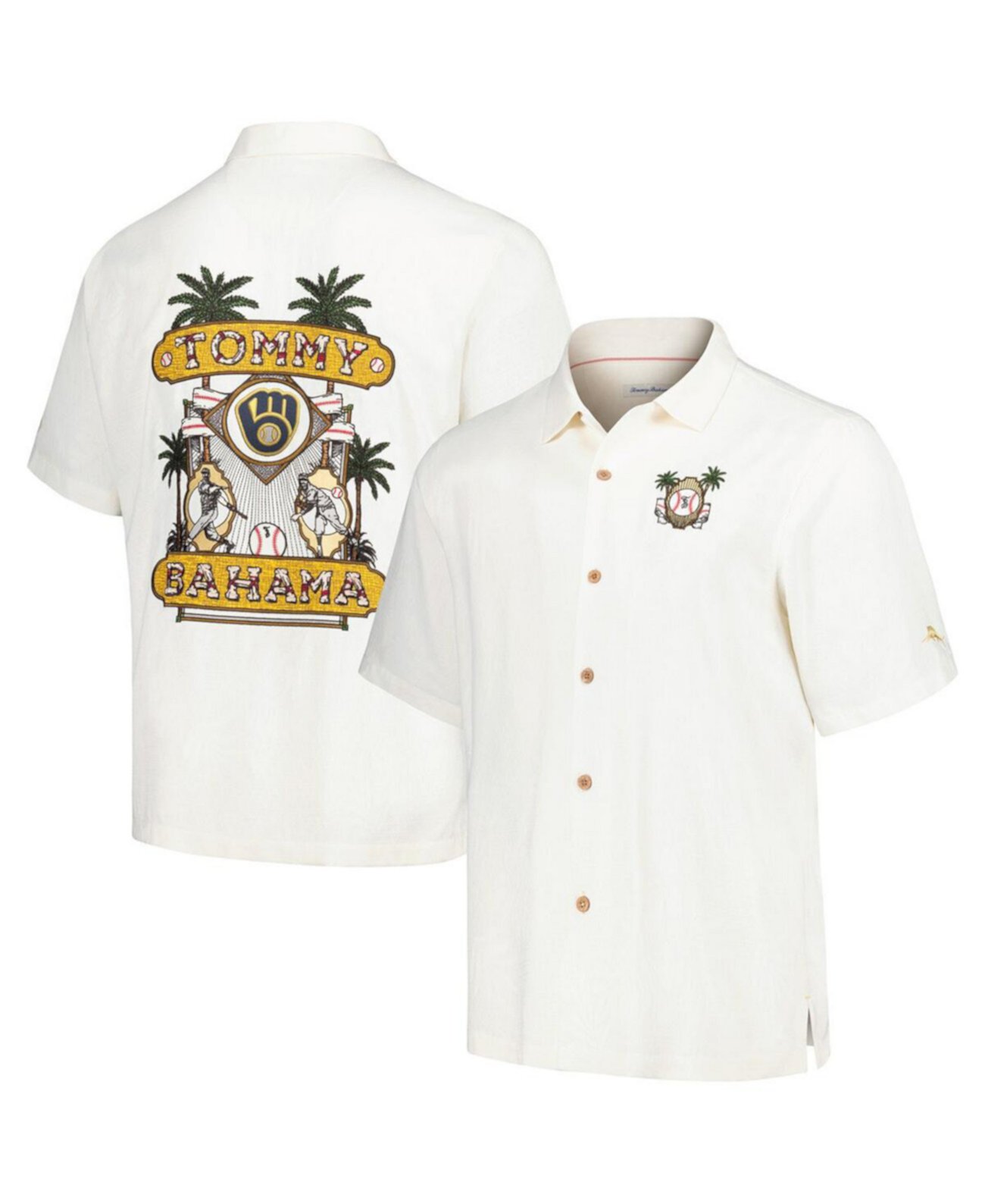 Мужская Джерси Tommy Bahama Pitcher's Paradiso Button-Up Camp Shirt Tommy Bahama