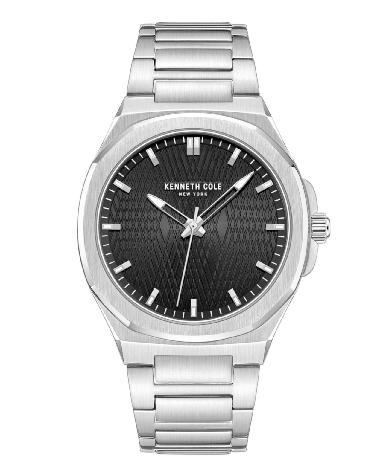 Смарт часы Kenneth Cole Men's Modern Classic Silver Stainless Steel 41MM Kenneth Cole