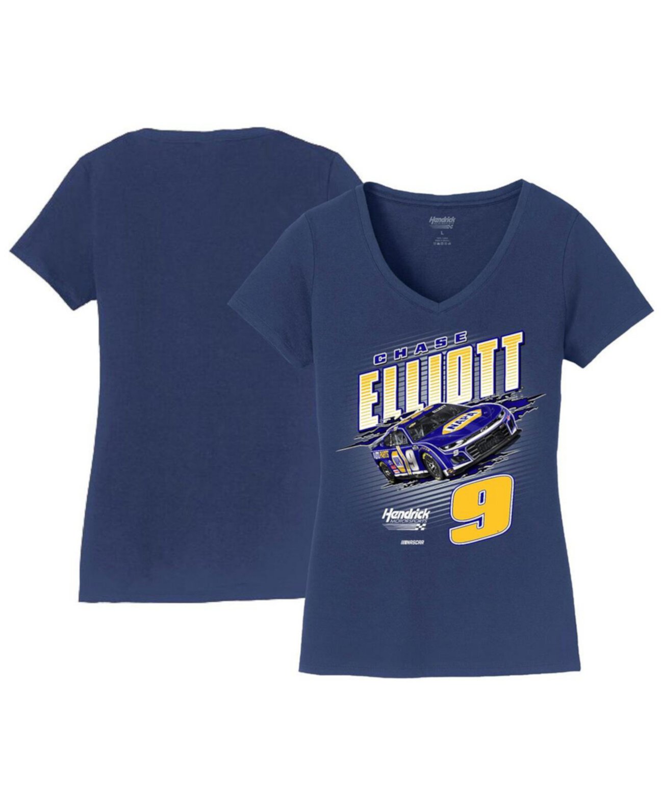 Женская Джерси Hendrick Motorsports Team Collection Chase Elliott NAPA Racer V-Neck Hendrick Motorsports Team Collection