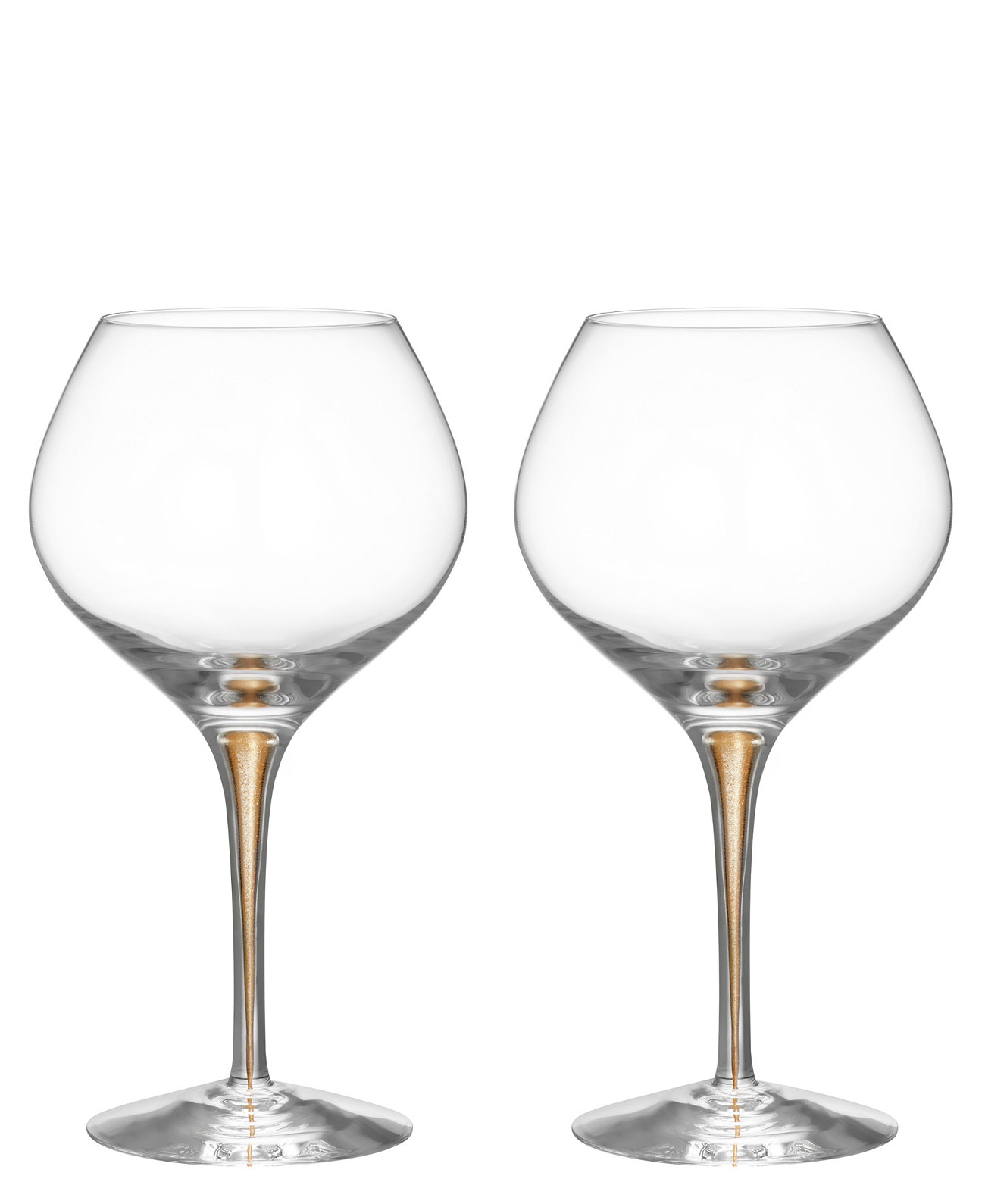 Intermezzo Bouquet Stemware Set of 4 Orrefors