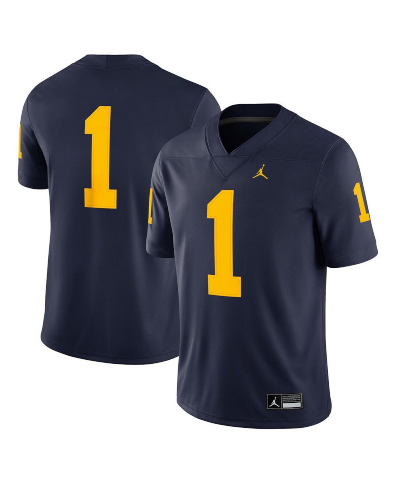 Мужское Джерси Jordan Michigan Wolverines 1 Game Jordan