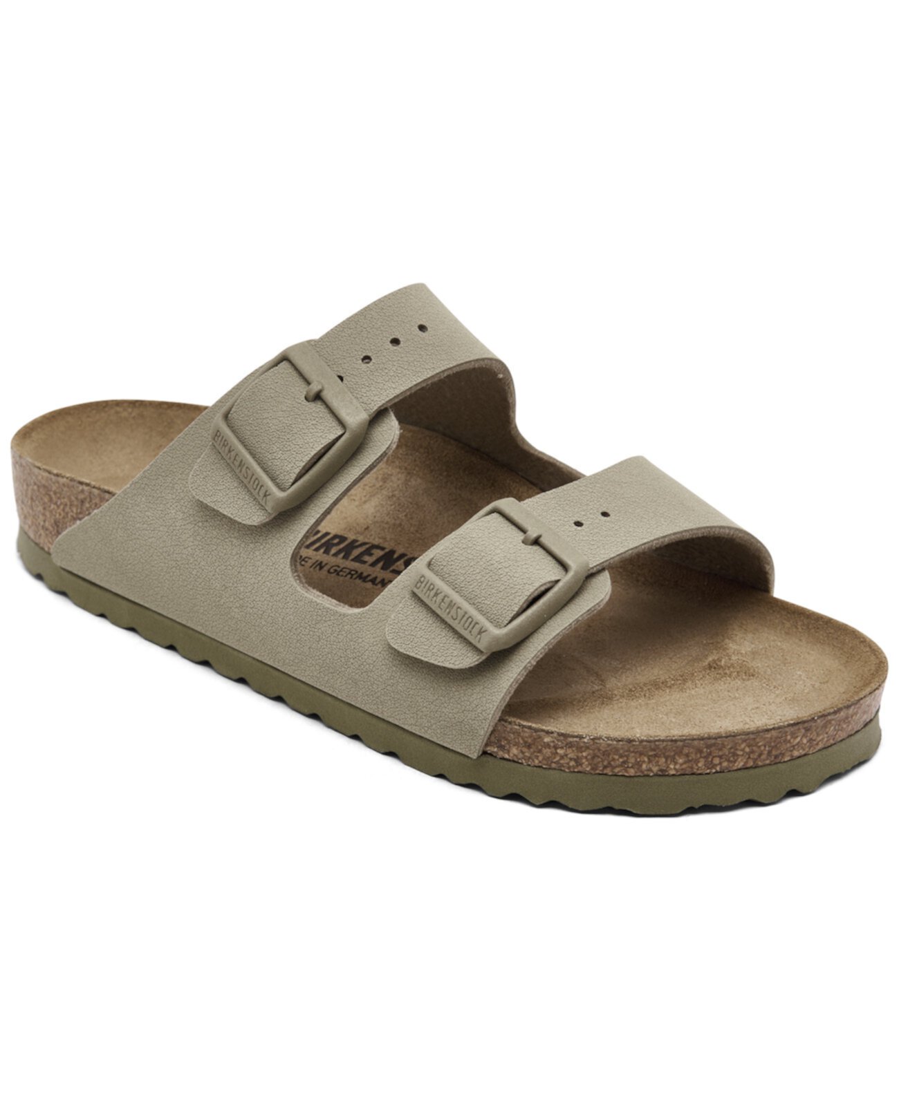 Женские Сандалии на плоской подошве Birkenstock Arizona Birko-Flor с мягкой стелькой Birkenstock