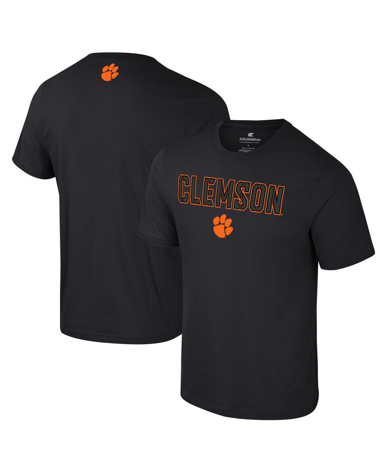 Мужская Джерси Colosseum Clemson Tigers Color Pop Active Blend Colosseum