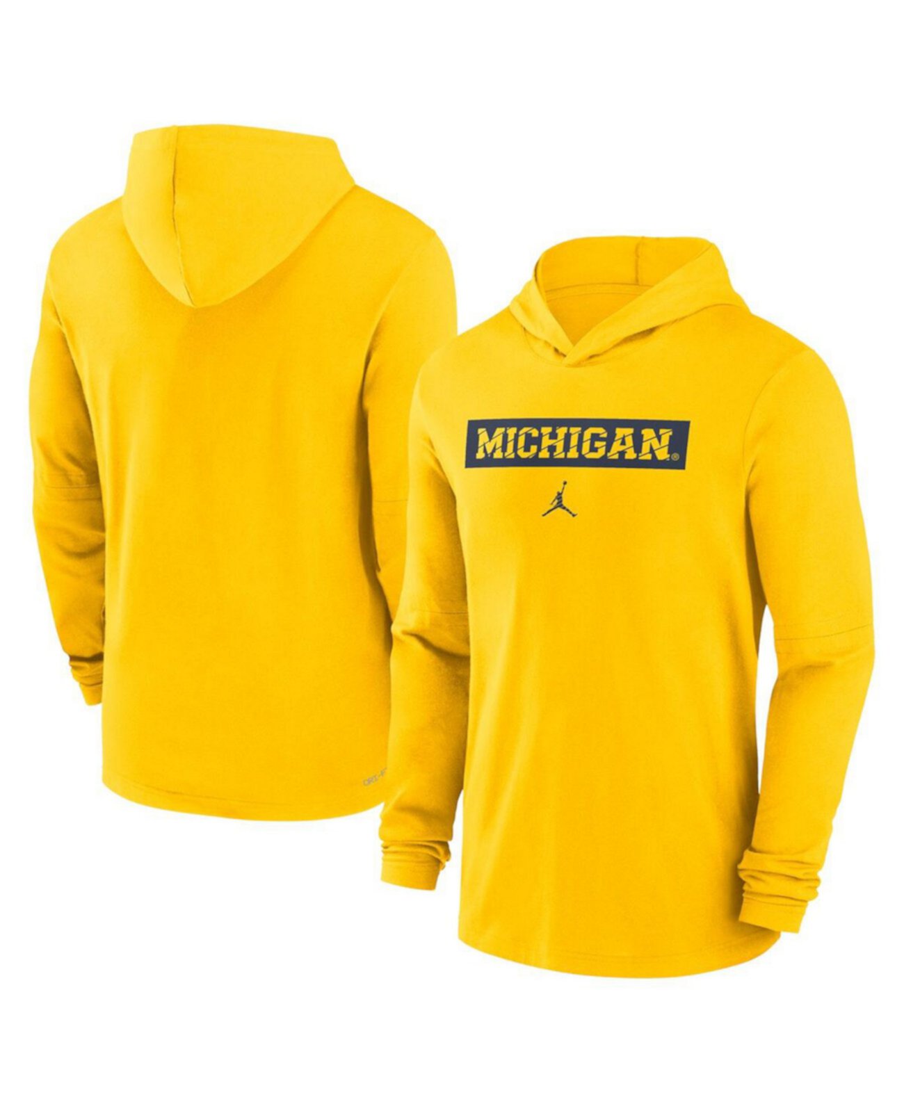 Мужская Джерси Jordan Michigan Wolverines Sideline Hoodie Jordan