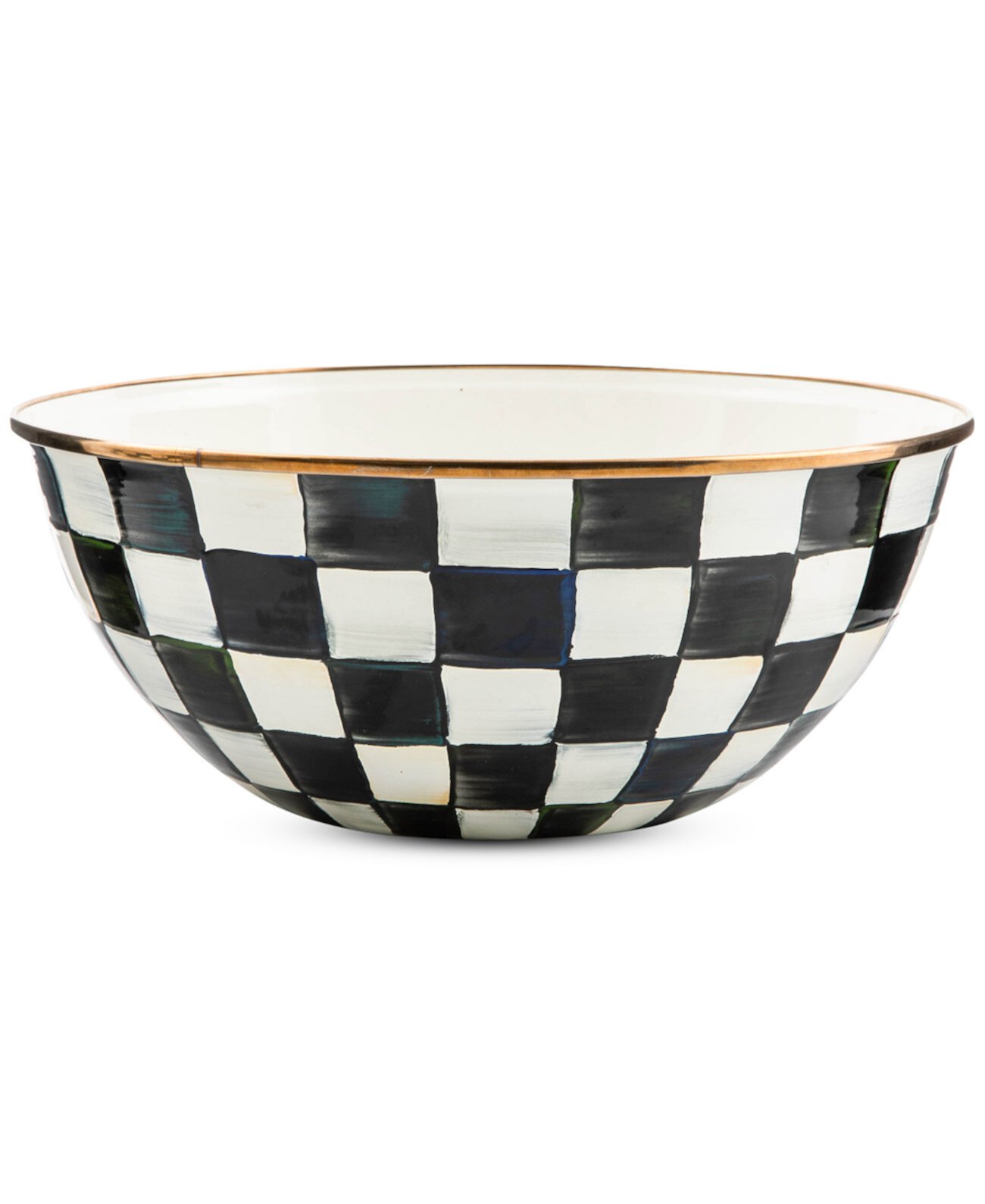 Courtly Check Large Everyday Bowl, 128-oz. MacKenzie-Childs