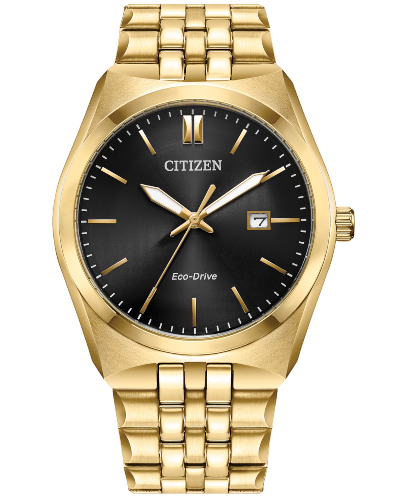 Смарт часы Citizen Eco-Drive Corso 40 мм с золотистым браслетом из нержавеющей стали Citizen